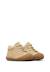 Chaussures premiers pas bébé fille en daim cocoon, broderies cœurs Rose-violet+Sable-platine 7 - vertbaudet enfant 