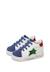 Baskets bébé en cuir et daim sasha Blanc-bleu clair+Blanc-rose 5 - vertbaudet enfant 