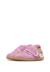 Chaussons enfant en tissu carillon, avec patch ours Céleste-beige+Rose-beige 10 - vertbaudet enfant 