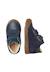 Baskets bébé garçon en cuir et daim heist à double scratch Marine-vert 4 - vertbaudet enfant 