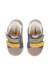 Baskets bébé garçon en cuir et daim kiner à scratch Gris-bleu-vert 4 - vertbaudet enfant 