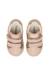 Baskets bébé fille en cuir et daim kiner à scratch Rose-marron 4 - vertbaudet enfant 