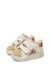 Baskets bébé fille en cuir et daim sasha à scratch Blanc-beige 5 - vertbaudet enfant 