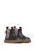 Bottines chelsea fille en cuir figus Noir-marron 2 - vertbaudet enfant 