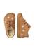Chaussures premiers pas barefoot bébé fille en daim amur, broderies papillons Marron-rose 4 - vertbaudet enfant 
