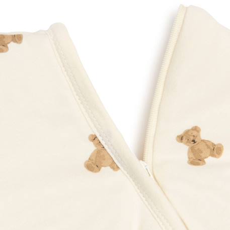 Gigoteuse à pieds avec manches amovibles mini teddy bear (18-36 mois) Blanc, bleu, marron+Ecru, beige 12 - vertbaudet enfant 