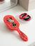 Brosse à cheveux démêlante rectangulaire minnie mouse Rouge 1 - vertbaudet enfant 