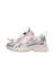 Baskets fille en tissu synthétique wave Argent-rose-blanc 3 - vertbaudet enfant 