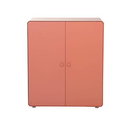 Commode armoire métal 2 portes - tribeca Beige+Bleu+Noir+Terracotta 21 - vertbaudet enfant 