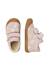 Chaussures premiers pas bébé fille en daim cocoon à scratch Rose poudré-céleste 4 - vertbaudet enfant 