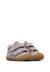 Chaussures premiers pas bébé fille en daim cocoon à scratch Gris foncé-marron+Rose-marron 2 - vertbaudet enfant 