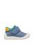 Chaussures premiers pas bébé en simili cuir free 2 à scratch Bleu-citrouille+Fuchsia-blanc+Kaki-orange+Lilas-rose+Rose poudré-blanc 1 - vertbaudet enfant 