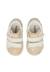 Baskets bébé fille en cuir et daim sasha à scratch Blanc-platine 4 - vertbaudet enfant 