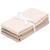 Lot de 3 langes bébé en mousseline classic stripes rose (70 x 70 cm) Rose 1 - vertbaudet enfant 