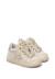 Baskets montantes bébé fille en cuir et daim alnoite high 2 Or 2 - vertbaudet enfant 