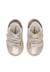 Baskets bébé fille en cuir et daim kiner à scratch Platine-beige 4 - vertbaudet enfant 