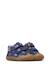 Chaussures premiers pas barefoot bébé garçon en daim amur à scratch Bleu-céleste 2 - vertbaudet enfant 