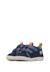 Baskets enfant en simili cuir et tissu yompy à scratch Beige-rose+Marine-vert 10 - vertbaudet enfant 