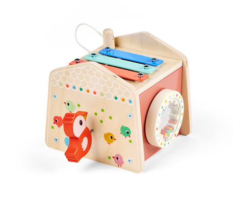 Jouet d'eveil maison sonore Bois 2 - vertbaudet enfant 