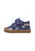 Chaussures premiers pas barefoot bébé garçon en daim amur à scratch Bleu-céleste 3 - vertbaudet enfant 
