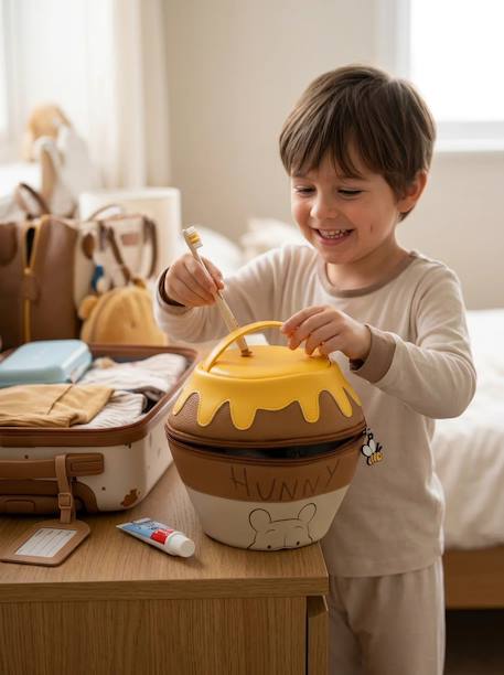 Trousse de toilette winnie l'ourson Marron 2 - vertbaudet enfant 