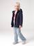 Parka 3 en 1 fille amovible blush+marine 24 - vertbaudet enfant 