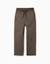Pantalon en sergé à coupe droite avec cordon de serrage Bleu foncé+Vert foncé 4 - vertbaudet enfant 