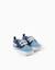 Chaussures bateau Beige+Bleu foncé 4 - vertbaudet enfant 