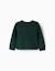 Cardigan en maille avec détails torsadés b&s Vert foncé 2 - vertbaudet enfant 