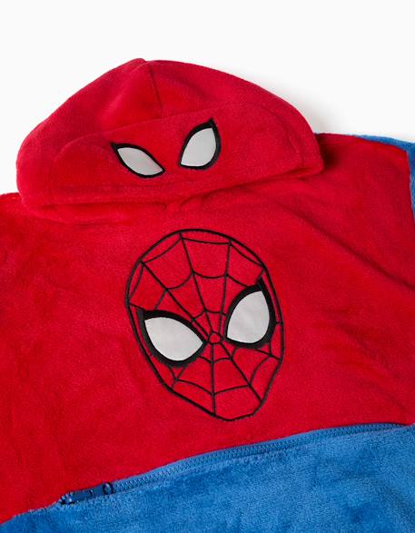 Sweat à capuche convertibible en polaire corail avec spider-man Rouge 4 - vertbaudet enfant 
