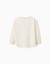 T-shirt en coton à manches longues avec imprimé maison Blanc 2 - vertbaudet enfant 