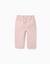 Pantalon baggy en sergé Rose 1 - vertbaudet enfant 