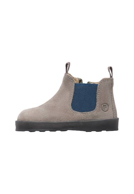 Bottines bébé en daim tarbell à zip Beige-platine+Bleu-vert+Gris foncé-bleu+Rose-blanc 13 - vertbaudet enfant 