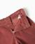 Pantalon en velours côtelé avec taille paperbag à volants Rose+Vert foncé 3 - vertbaudet enfant 