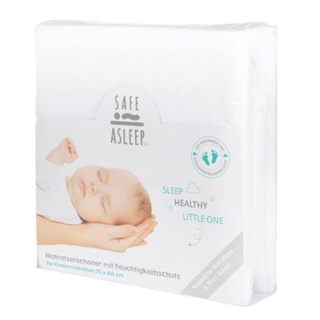 Alèse anti-acariens et respirante en coton bio safe asleep® 100 x 200 cm 2 - vertbaudet enfant 