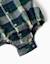 Body-chemise en coton à carreaux b&s Bleu foncé 4 - vertbaudet enfant 