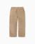 Pantalon chino à coupe droite en velours côtelé Beige 2 - vertbaudet enfant 