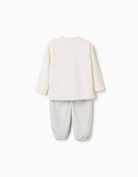 Pyjama en velours avec toy story Beige clair 3 - vertbaudet enfant 