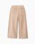 Pantalon à jambe large en velours côtelé avec taille élastique Beige clair 2 - vertbaudet enfant 