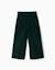 Pantalon en velours côtelé avec taille paperbag à volants Rose+Vert foncé 5 - vertbaudet enfant 