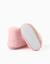 Chaussons montants en sherpa avec semelle antidérapante Rose clair 3 - vertbaudet enfant 