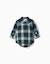 Body-chemise en coton à carreaux b&s Bleu foncé 2 - vertbaudet enfant 