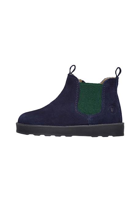 Bottines bébé en daim tarbell à zip Beige-platine+Bleu-vert+Gris foncé-bleu+Rose-blanc 8 - vertbaudet enfant 
