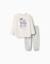 Pyjama en velours avec toy story Beige clair 1 - vertbaudet enfant 