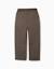 Pantalon en sergé à coupe droite avec cordon de serrage Bleu foncé+Vert foncé 5 - vertbaudet enfant 