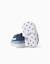 Chaussures bateau Beige+Bleu foncé 6 - vertbaudet enfant 