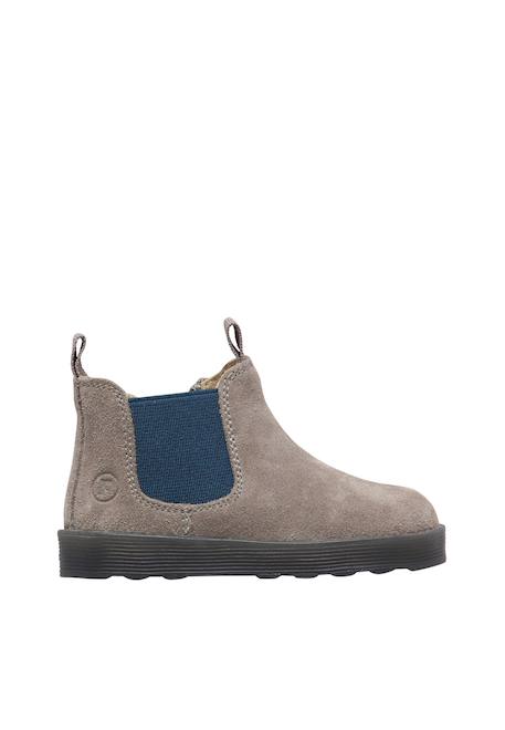 Bottines bébé en daim tarbell à zip Beige-platine+Bleu-vert+Gris foncé-bleu+Rose-blanc 11 - vertbaudet enfant 
