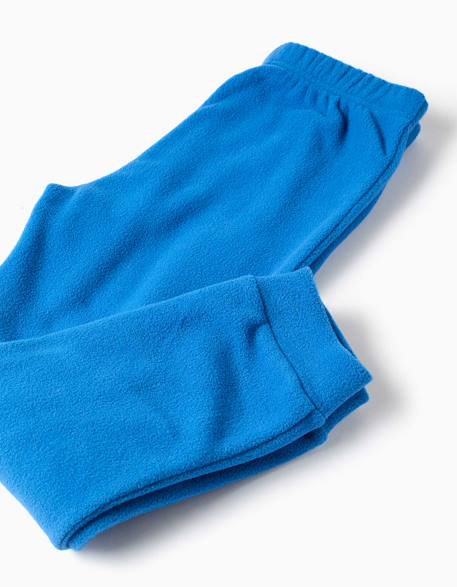 Pyjama en polaire avec broderie sonic Bleu 4 - vertbaudet enfant 