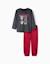 Pyjama en velours avec imprimé avengers Gris foncé 1 - vertbaudet enfant 