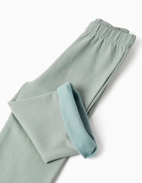 Ensemble de jogging en coton peigné avec imprimé maison Blanc 4 - vertbaudet enfant 